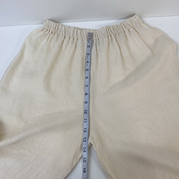 Heart's Desire Medium Linen Pants Yellow - Picture 7 of 9